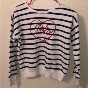 crew neck sweat shirt